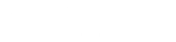 Logo von cancellogic.Art in weißer Ausführung.